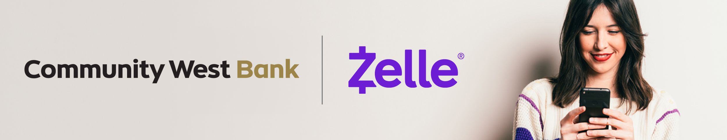 Community West Bank and Zelle